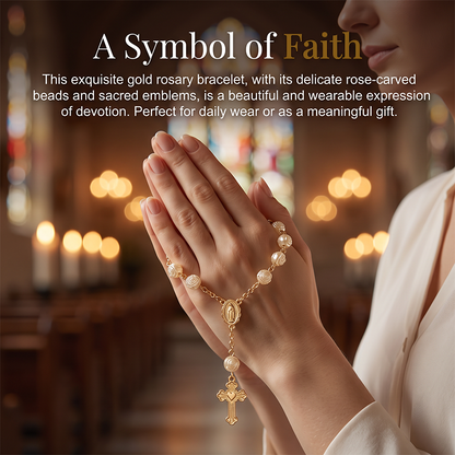 Elegant Rosary Bracelet