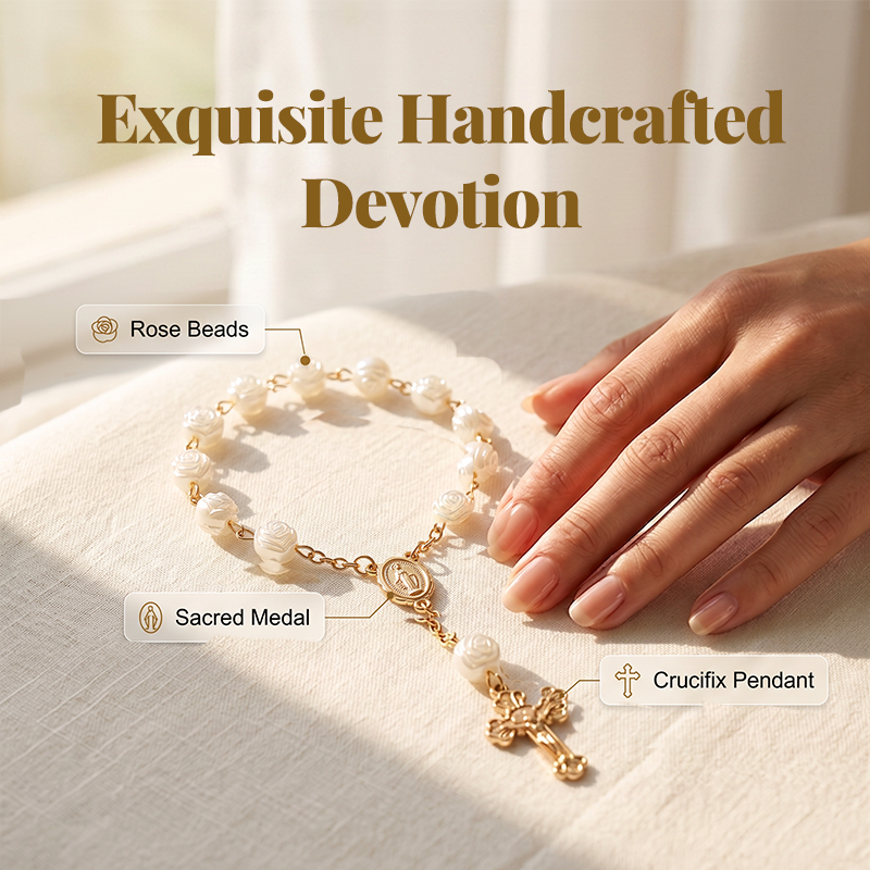 Elegant Rosary Bracelet