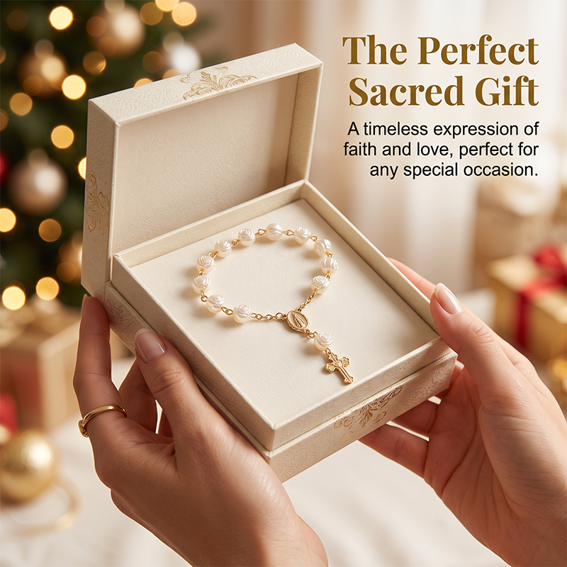 Elegant Rosary Bracelet