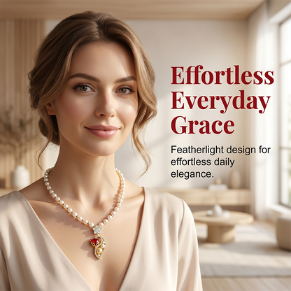 Women's Elegant Faux Pearl Necklace