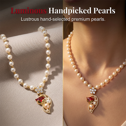 Women's Elegant Faux Pearl Necklace