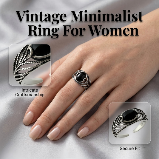 Vintage Minimalist Ring for Women