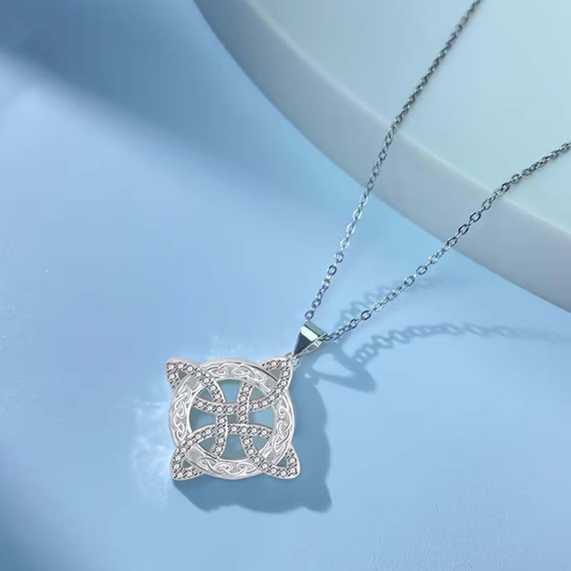 Women's Sparkling Starburst Pendant Necklace