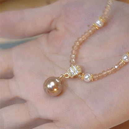 Elegant Synthetic Pearl Chain for Women