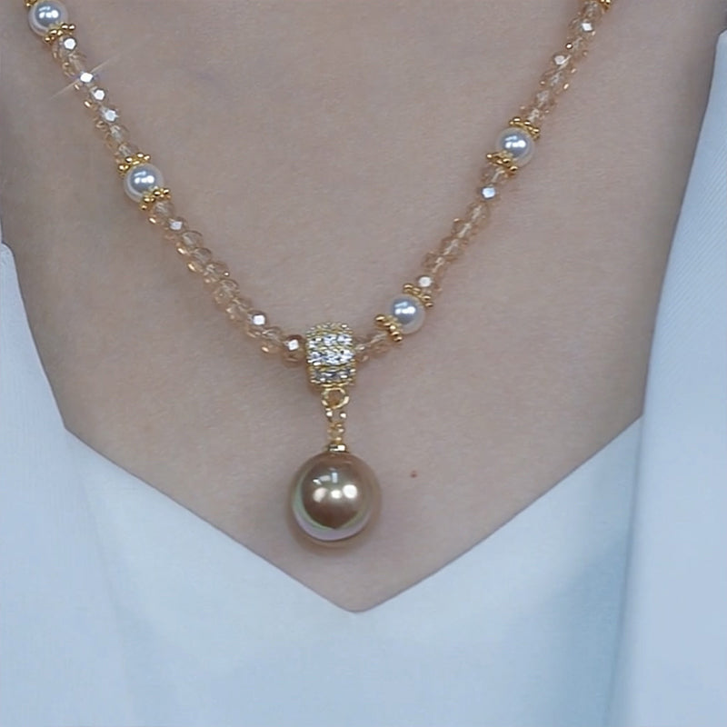 Elegant Synthetic Pearl Chain for Women