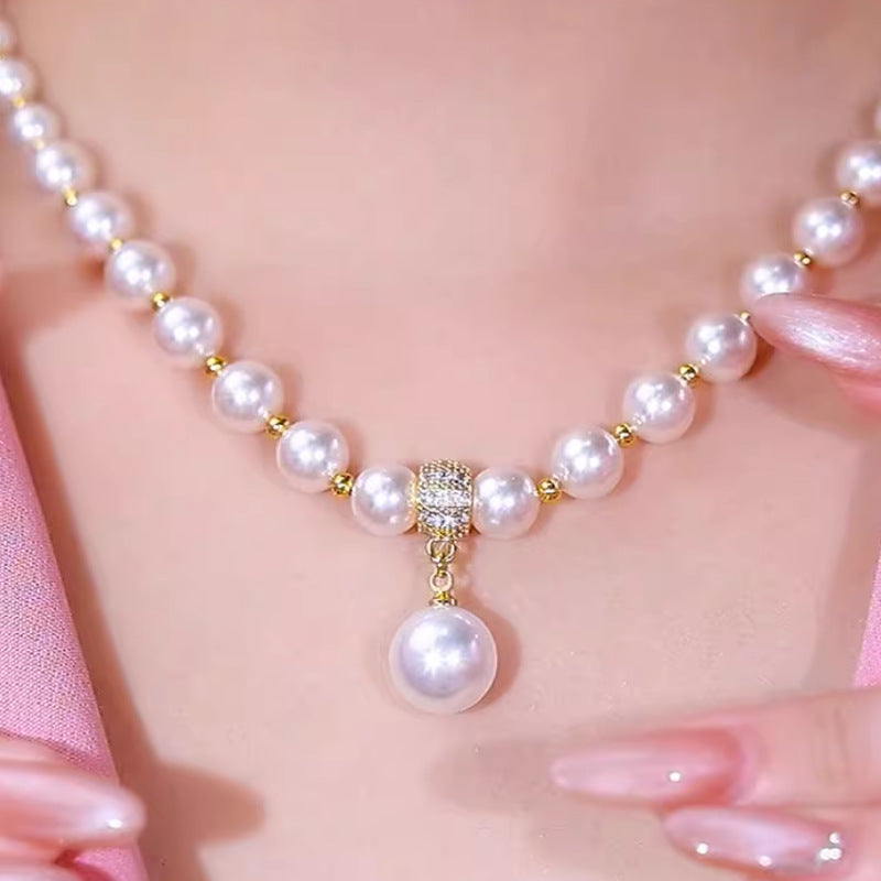 Elegant Synthetic Pearl Chain for Women
