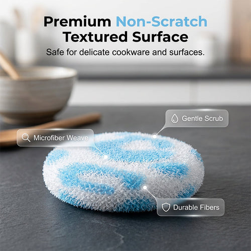 🧽 Spherical Kitchen Scrubber for Tough Everyday Messes