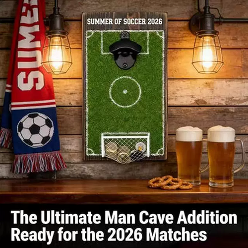 ⚡ Quick Sale 🎯Magnetic Soccer Bottle Opener