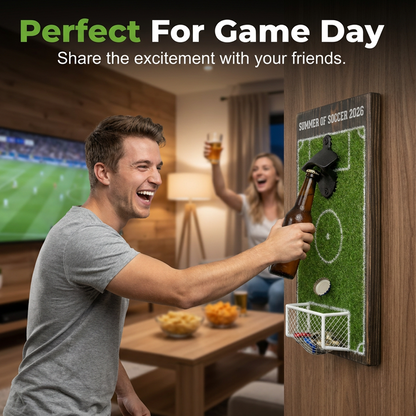 ⚡ Quick Sale 🎯Magnetic Soccer Bottle Opener