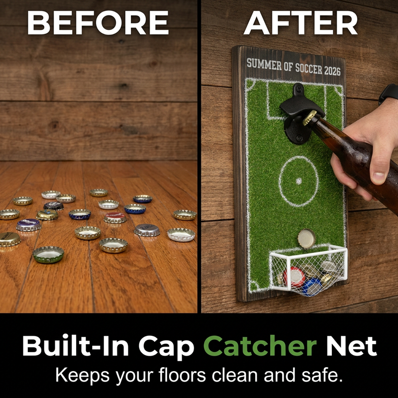 ⚡ Quick Sale 🎯Magnetic Soccer Bottle Opener