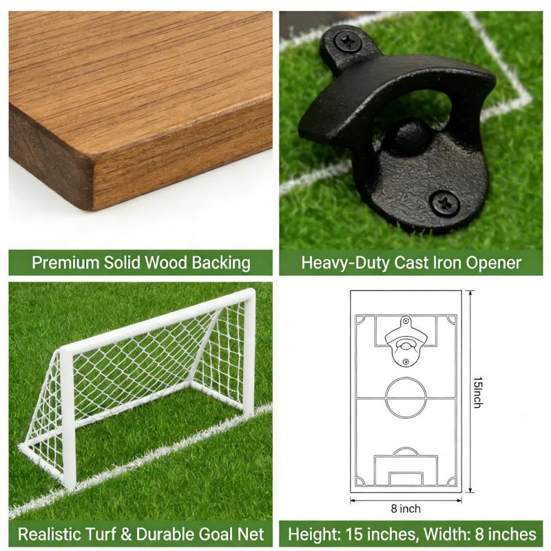 ⚡ Quick Sale 🎯Magnetic Soccer Bottle Opener