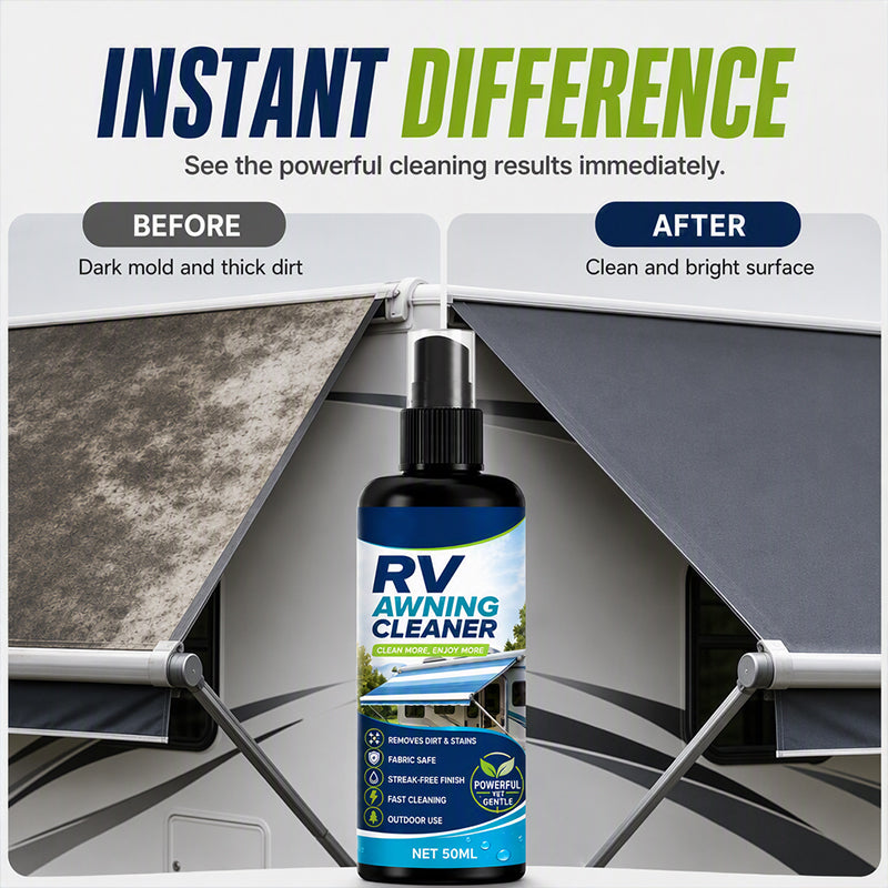 💰Buy 2 Get 1 Free | 3pcs🔥Powerful RV Awning Cleaner Spray for Deep Outdoor Cleaning