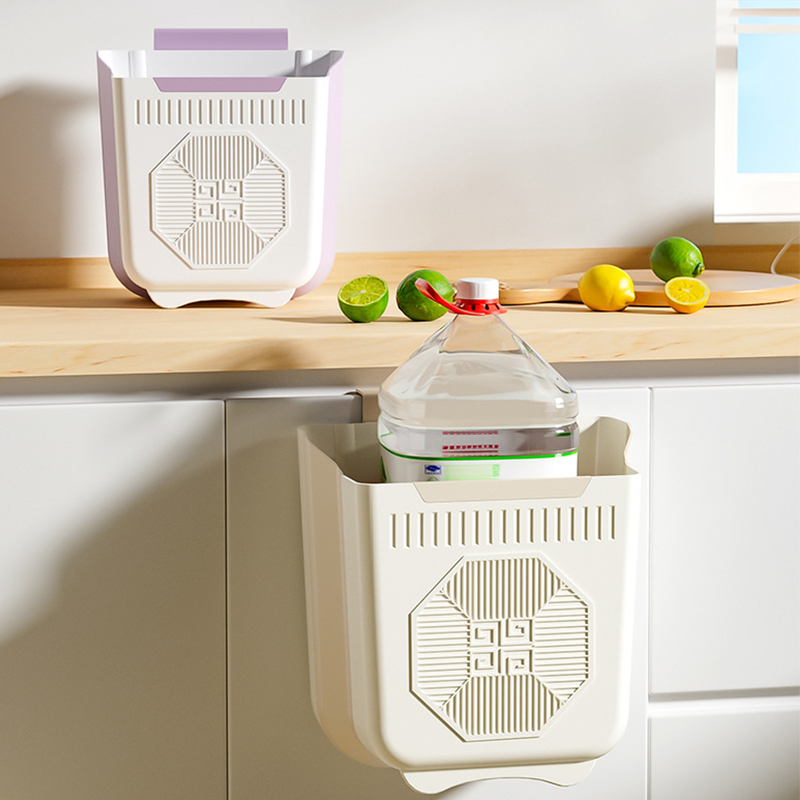 Space Saving Hanging Folding Trash Can
