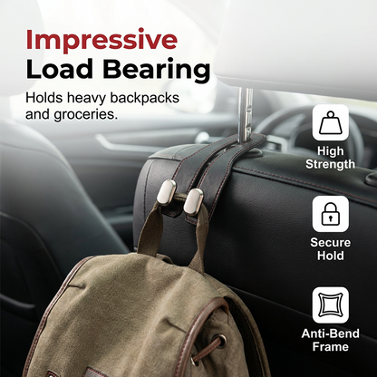 Multi-Functional Car Headrest Hooks
