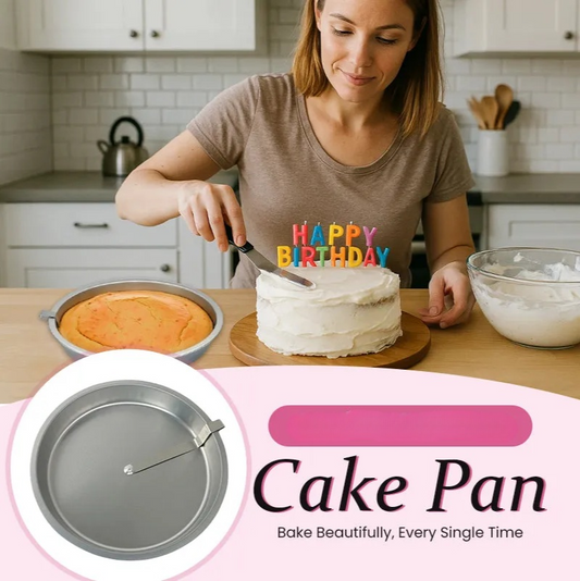 🏆 Bestseller Alert 🔥Nonstick Cake Pan with Easy Release for Perfect Baking