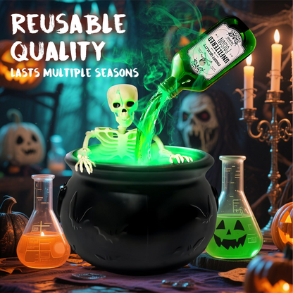 Dekorativer Hexenkessel zu Halloween