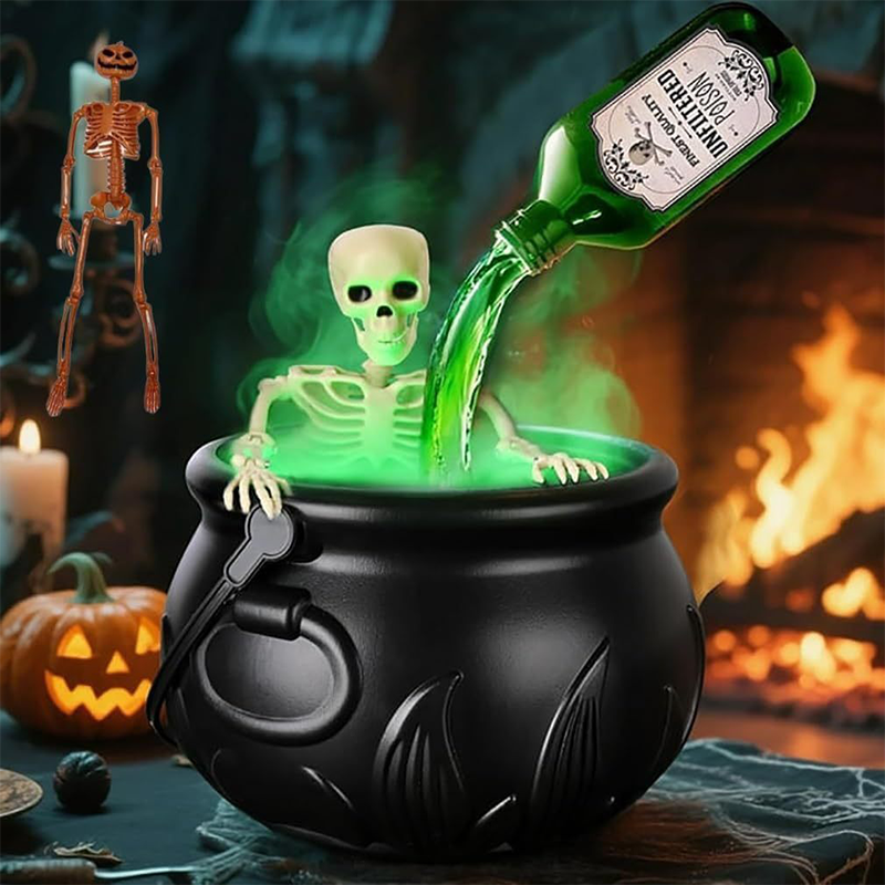 Dekorativer Hexenkessel zu Halloween