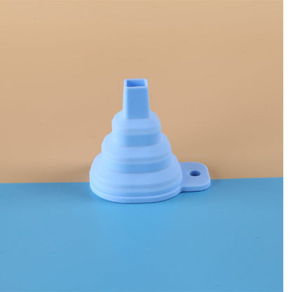 Faltbarer Silikon-Trichter mit breiter Öffnung
