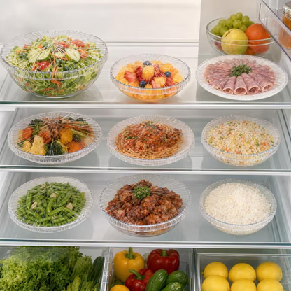 Cubiertas elásticas desechables para cuencos de alimentos