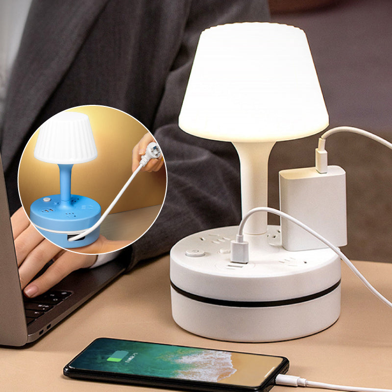 💡 Nachttischlampe mit Ladestation – Beleuchten und Laden auf Ihrem Nachttisch 🔌