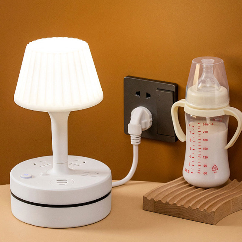 💡 Nachttischlampe mit Ladestation – Beleuchten und Laden auf Ihrem Nachttisch 🔌