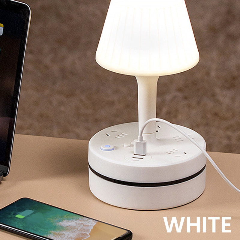 💡 Nachttischlampe mit Ladestation – Beleuchten und Laden auf Ihrem Nachttisch 🔌