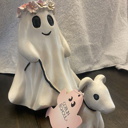 🔥Halloween Must-Haves👻Geisterwanderung Hundedenkmal – Einzigartige Halloween Garten- & Außendeko🐶