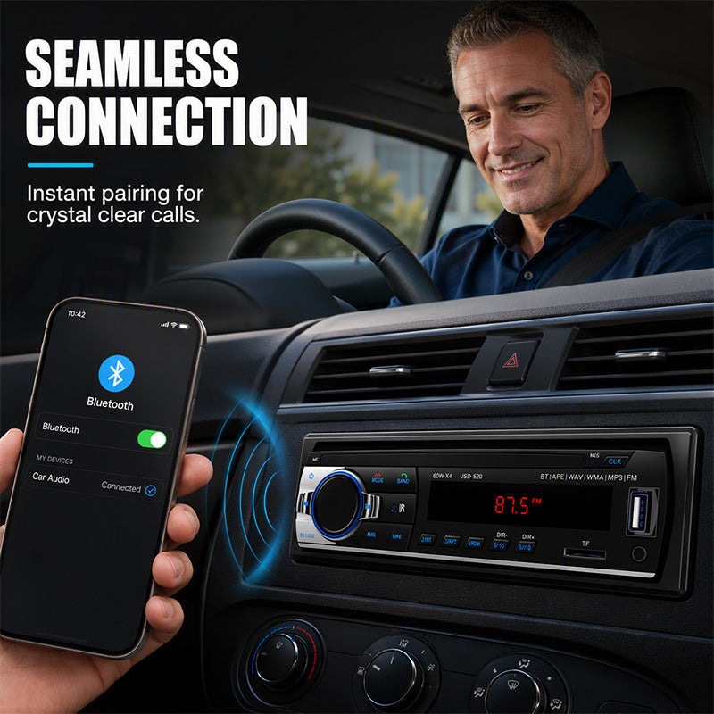 💥 Unschlagbares Angebot 🎵🚗Bluetooth 5.0 Autoradio mit Dual-USB & Freisprechfunktion