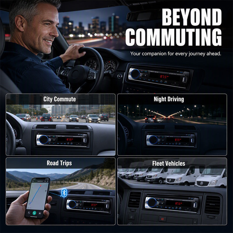 💥 Unschlagbares Angebot 🎵🚗Bluetooth 5.0 Autoradio mit Dual-USB & Freisprechfunktion