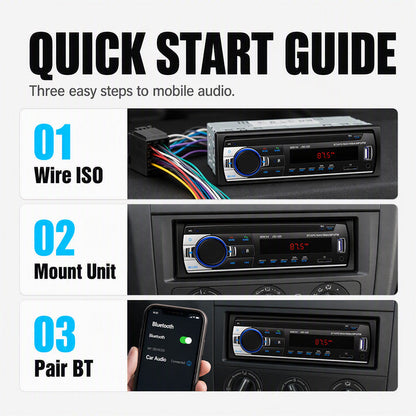 💥 Unschlagbares Angebot 🎵🚗Bluetooth 5.0 Autoradio mit Dual-USB & Freisprechfunktion