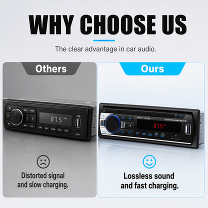 💥 Unschlagbares Angebot 🎵🚗Bluetooth 5.0 Autoradio mit Dual-USB & Freisprechfunktion