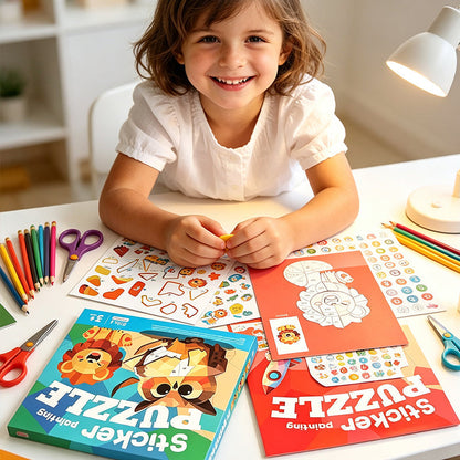 🎉Ofertas especiales de esta semana: 60% de descuento✨Libro de actividades de pegatinas geométricas para niños
