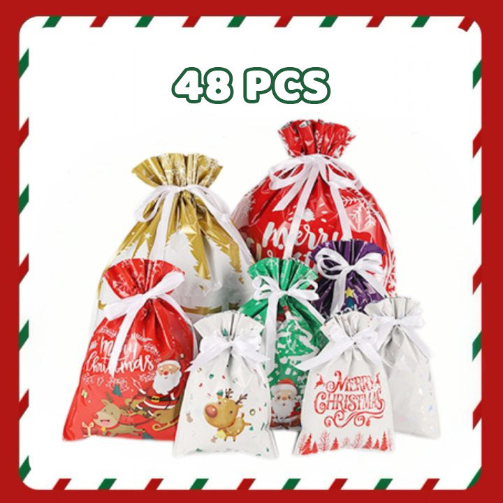 🎅Perfekte Geschenkauswahl🎁Der weltweit beste Weihnachtsgeschenkbeutel mit Kordelzug
