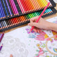 Set de lápices de colores oleosos de 48 colores para pintar