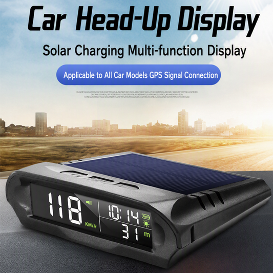 Solar-Auto-GPS-Head-Up-Display