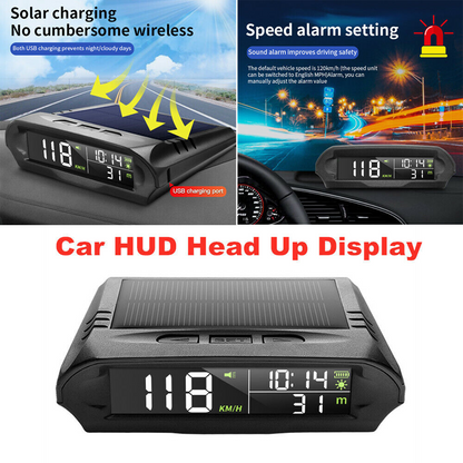 Solar-Auto-GPS-Head-Up-Display