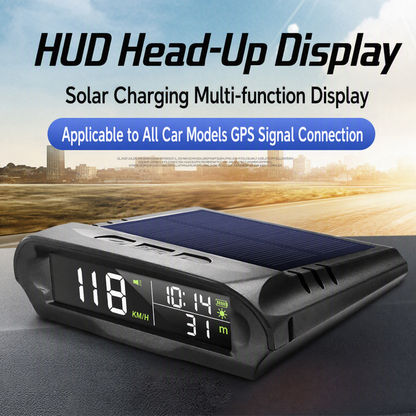 Solar-Auto-GPS-Head-Up-Display