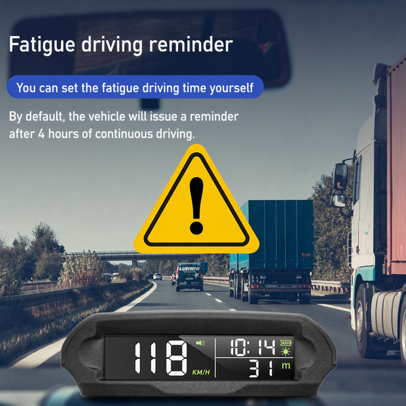 Solar-Auto-GPS-Head-Up-Display