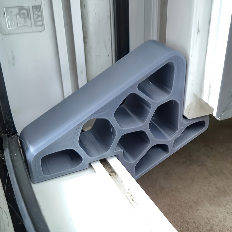 ⏳ Oferta por tiempo limitado - COMPRE 1 Y LLÉVESE 1 GRATIS🔥 Tope de seguridad para puertas de riel – Cerradura de seguridad ajustable para puertas y ventanas corredizas