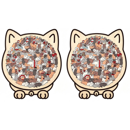 Wooden Animal Stacking Puzzle