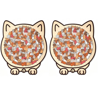 Wooden Animal Stacking Puzzle