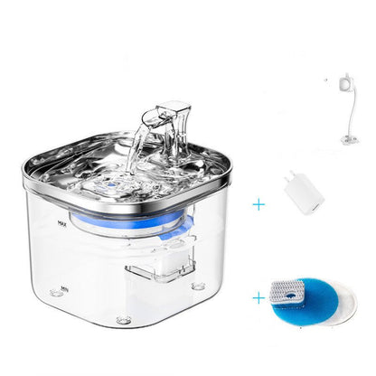 Stainless Steel Pet Water Fountain 2L