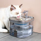 Stainless Steel Pet Water Fountain 2L