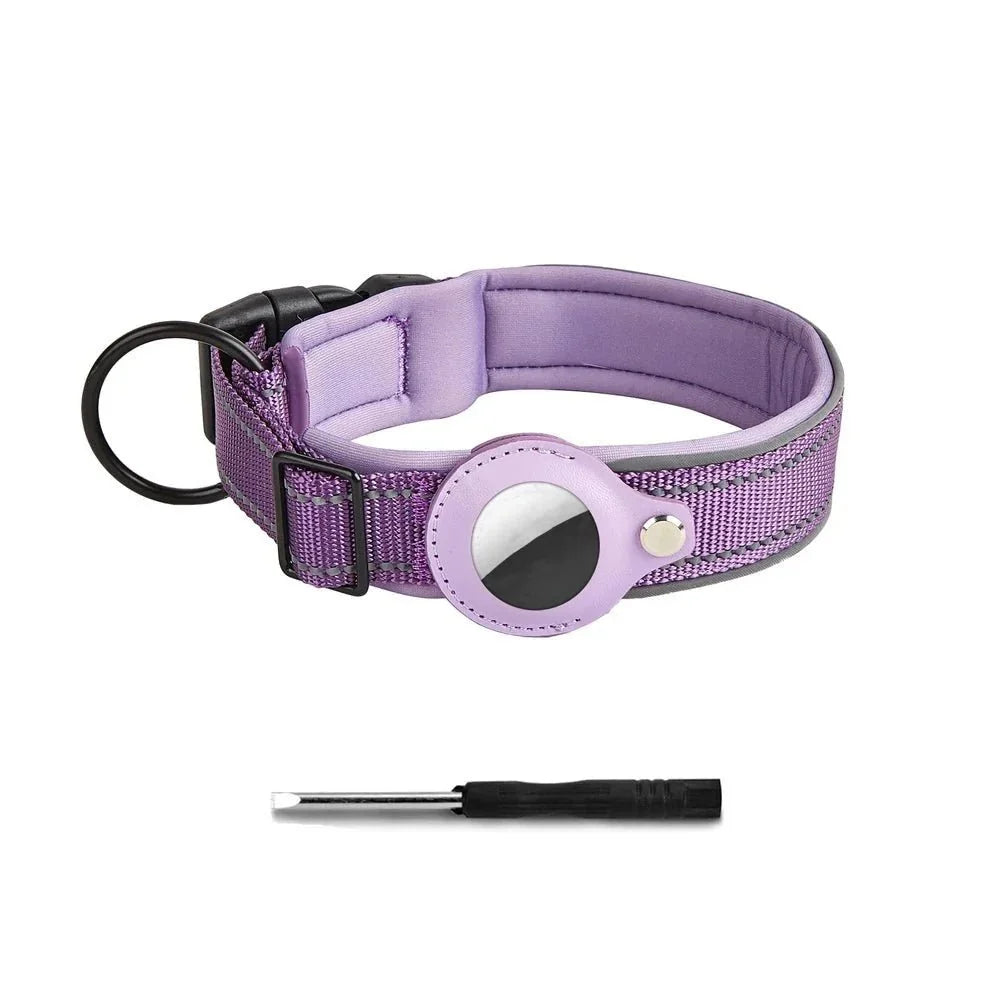 Strong Reflective Airtag Dog Collar