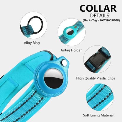 Strong Reflective Airtag Dog Collar