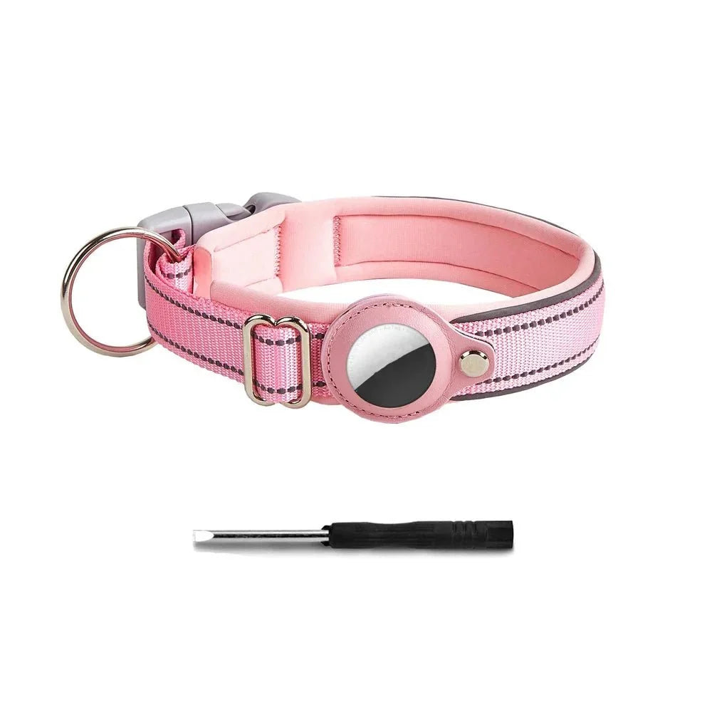 Strong Reflective Airtag Dog Collar