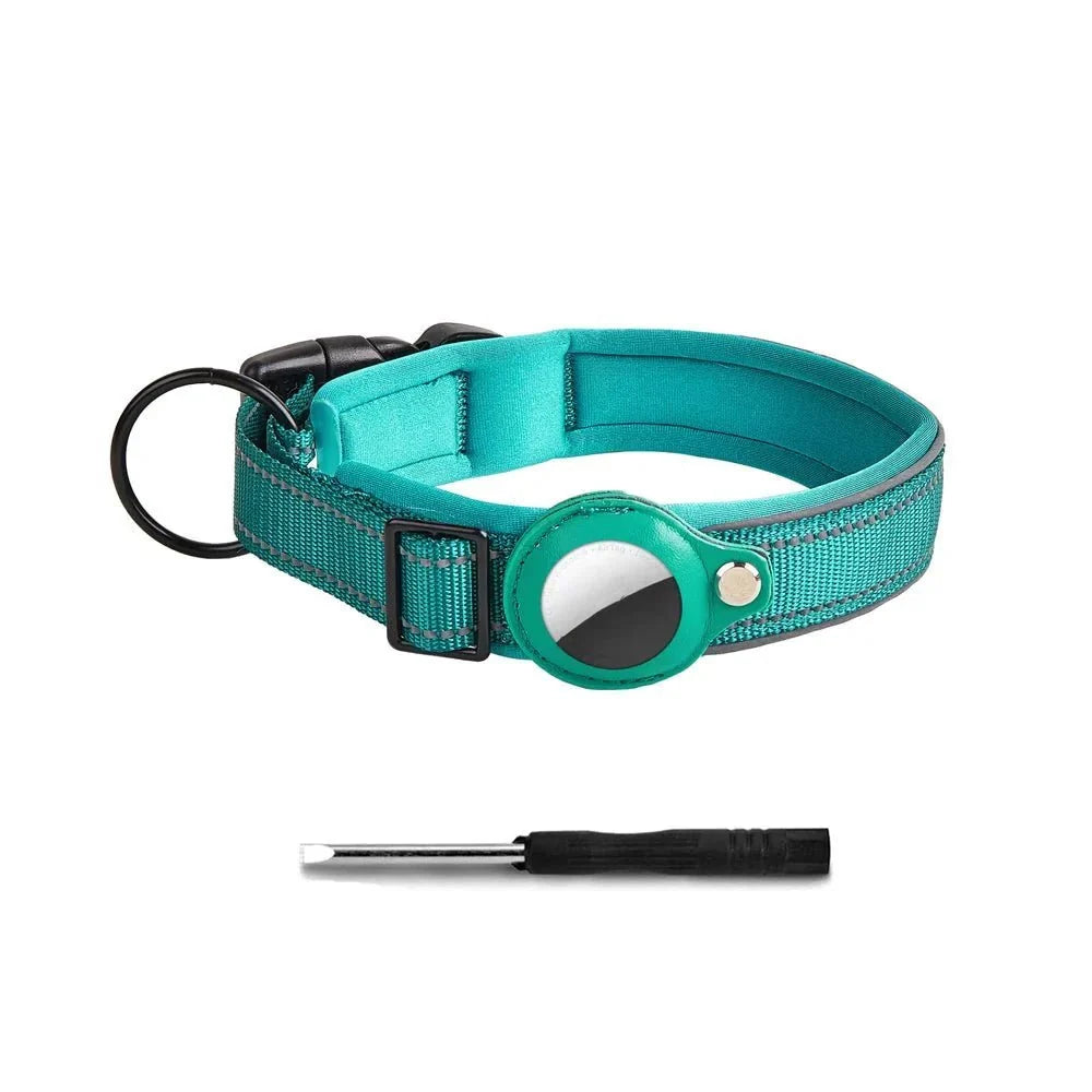 Strong Reflective Airtag Dog Collar