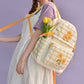 Sunflower Plaid Backpack