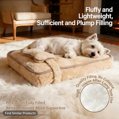 Tatami Pet Bed-Natural Comfort, Sturdy Support