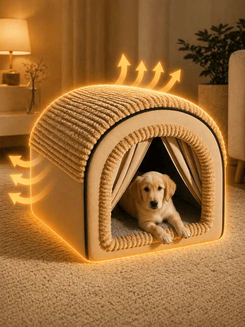 The Cozy Cottage Dog Bed